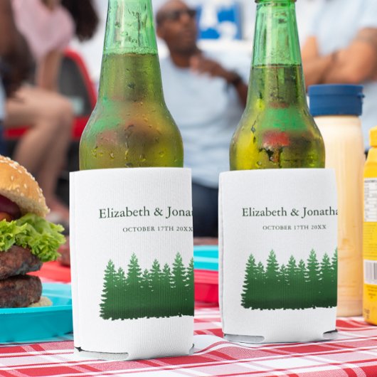 ウオーターカラーウッドランド結婚パインズ 缶クーラー