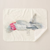 ウオーターカラーオペラコッカトゥー シェルパブランケット (正面(横))