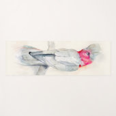 ウオーターカラーオペラコッカトゥー ヨガマット (正面(横))