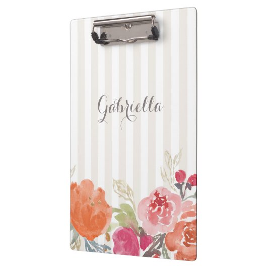 ウオーターカラーオレンジピオンリーピンスリカスタムペス クリップボード (左)