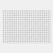 ウオーターカラーギンガムラッピング紙 ラッピングペーパーシート (正面)