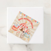 ウオーターカラーサーカスアニマルズ誕生日 フェイバータグ (インサイチュ)