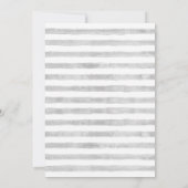 ウオーターカラーサーカス動物ベビーシャワー招待状 招待状 (裏面)