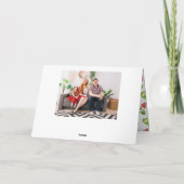 ウオーターカラーストロベリー結婚植物園 サンキューカード (裏面)