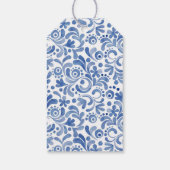 ウオーターカラーチノワセリーオレンジツリートピアリー ギフトタグ (裏面)