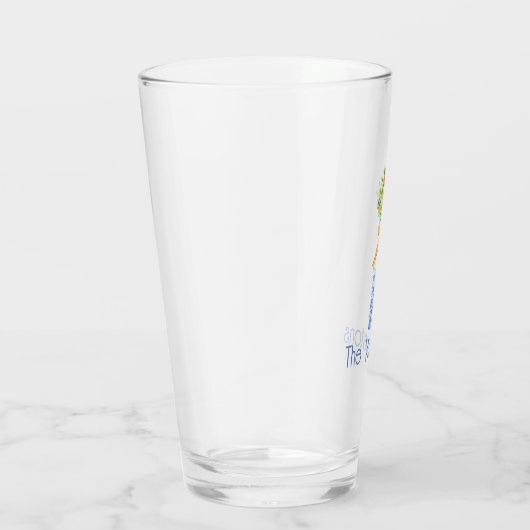 ウオーターカラーチノワセリーオレンジツリートピアリー タンブラーグラス (右)