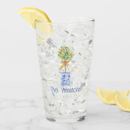 ウオーターカラーチノワセリーオレンジツリートピアリー タンブラーグラス