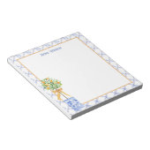 ウオーターカラーチノワセリーオレンジツリートピアリー ノートパッド (アングル)