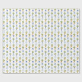 ウオーターカラーチノワセリーオレンジツリートピアリー ラッピングペーパー (フラット)