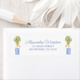 ウオーターカラーチノワセリーオレンジツリートピアリー ラベル