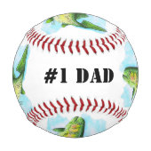 ウオーターカラーニーブラウト野球 野球ボール (裏面)