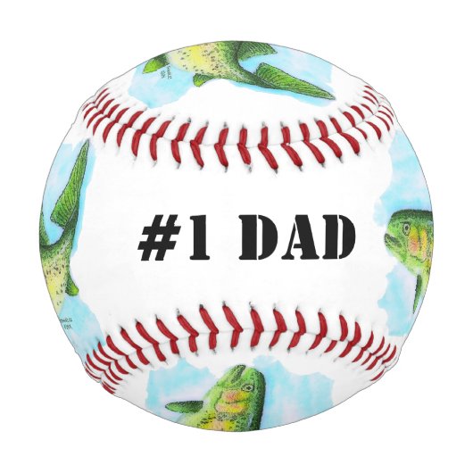 ウオーターカラーニーブラウト野球 野球ボール (正面)