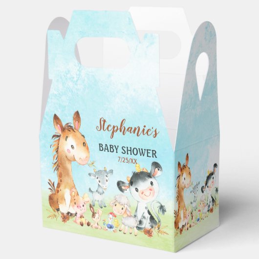 ウオーターカラーファームアニマルズベビーショーム フェイバーボックス (オープン)