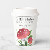 ウオーターカラーフライアカリンが行く途中だ！ベイビーシャワー 紙コップ (裏面)