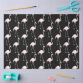 ウオーターカラーフラミンゴシリーズデザイン20 薄葉紙 (クラフト)