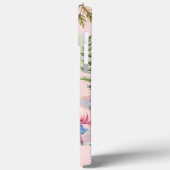 ウオーターカラーフラミンゴパーソナライズされたかわいい Case-Mate iPhoneケース (裏面 / 左)