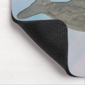 ウオーターカラーボトルノースドルフィン マウスパッド (コーナー)