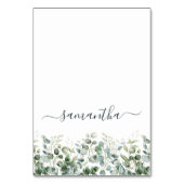 ウオーターカラーユーカリプスグリーン座席表 テーブルナンバー (正面)