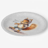 ウオーターカラーリス雪板紙プレート ペーパープレート (アングル)