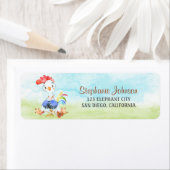 ウオーターカラールースターファーム ラベル (インサイチュ)