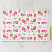 ウオーターカラーワイルドストロベリー誕生日 ペーパーパッド (インサイチュ)