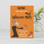 ウカスタムィッチハローウィンパーティ招待状 招待状 (スタンド正面)