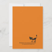 ウカスタムィッチハローウィンパーティ招待状 招待状 (裏面)