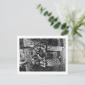 ウカレーズハワイアン2名 ポストカード (スタンド正面)