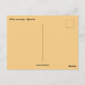 ウガンダのパタザル ポストカード (裏面)