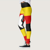 ウガンダの旗 レギンス (左)
