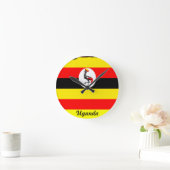 ウガンダの時計 ラウンド壁時計 (ホーム)