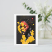 ウガンダはがき – ワールドオブウィメンズコレクション ポストカード (スタンド正面)