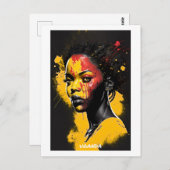 ウガンダはがき – ワールドオブウィメンズコレクション ポストカード (正面/裏面)