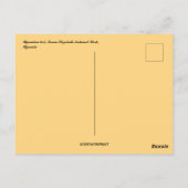 ウガンダコブクイーンエリザベスナショナルパークウガンダ ポストカード (裏面)