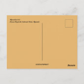 ウガンダコブクイーンエリザベスナショナルパークウガンダ ポストカード (裏面)