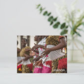 ウガンダレディース踊り旅行はがき ポストカード (スタンド正面)