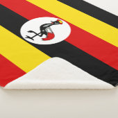 ウガンダ国旗（ウガンダ） シェルパブランケット (3/4)