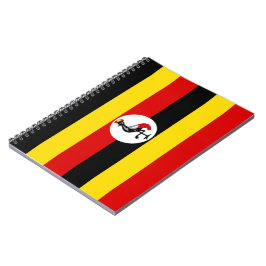 ウガンダ国旗（ウガンダ） ノートブック