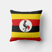 ウガンダ国旗 クッション (裏面)