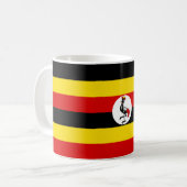ウガンダ国旗 コーヒーマグカップ (正面左)