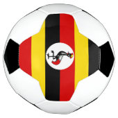 ウガンダ国旗 サッカーボール (回転)