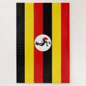 ウガンダ国旗 ジグソーパズル (縦)