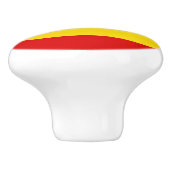 ウガンダ国旗 セラミックノブ (側面)