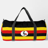 ウガンダ国旗 ダッフルバッグ (正面)