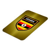 ウガンダ国旗 マグネット (左側)