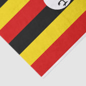 ウガンダ国旗 薄葉紙 (詳細)