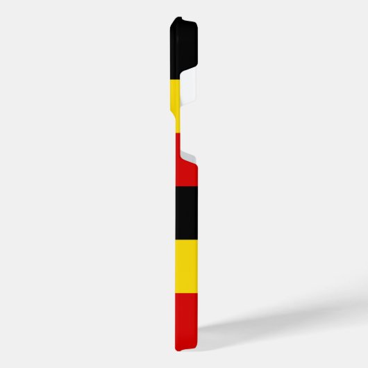 ウガンダ国旗 iPhoneケース (左側面)