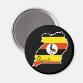 ウガンダ磁石 マグネット (正面/裏面)