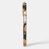 ウガンダ野生動物地図アートプリント Case-Mate iPhoneケース (裏面 / 左)