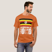 ウガンダ お土産 食品 旅行 少年 Tシャツ (正面フル)